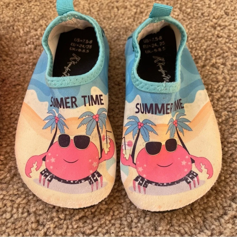 Kids Bundle Summer Water Shoes Little Girl 8 Roxy Sandals Beach Play Outdoors